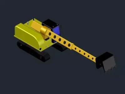 Gradall XL 4200 3D model