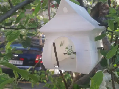 Longy Birdhouse Free 3D print model