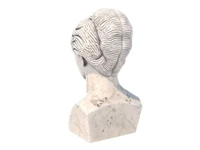 venus bust 2 Low-poly 3D model