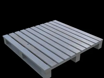 PALLETE wooden pallet Low-poly 3D model