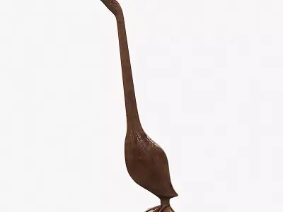 Figurine goose 3D model