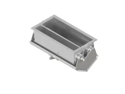 INDUSTRIAL HYDRAULIC VALVE Low-poly 3D model