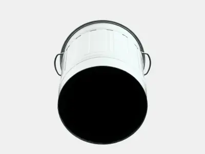 KNODD Bin with lid 2 Low-poly 3D model purchase