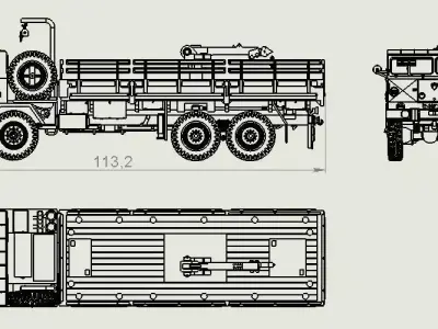 The Faun L908 3D print model