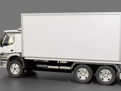 Mercedes Benz Acrocs Truck 3D model