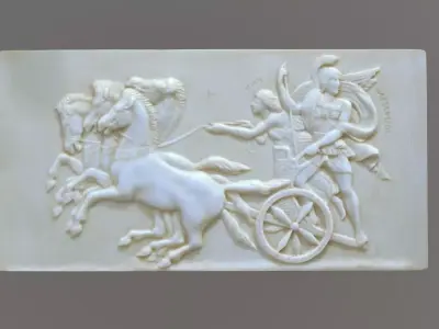 Alexander The Great-magnus-relief 3D model