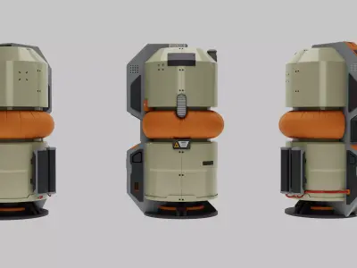 Nade-CK76 Low-poly 3D model
