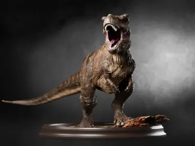 Pro T Rex Model 3D model