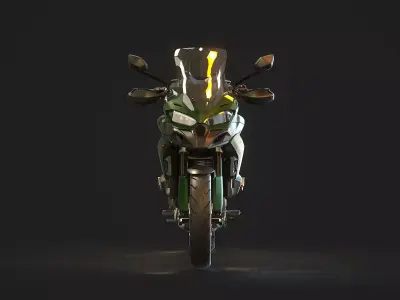 Base model Ducati Multistrada V2 2026 3D model