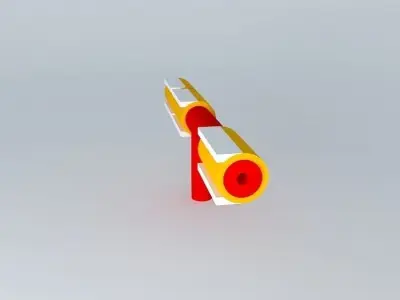 Architectural detail pipe Free 3D model