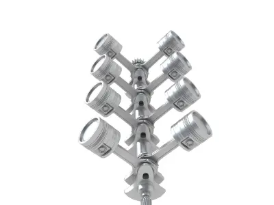Engine work 3D model