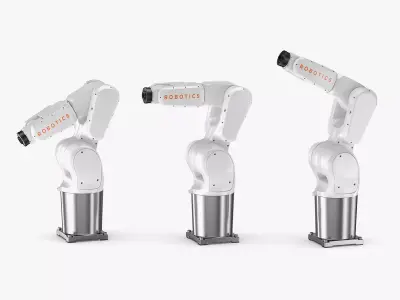 Generic Robotic Arm Industrial 3D model