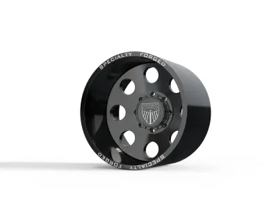 REAR SPECIALITY FORGED D700 WHEEL 3D MODEL 3D model