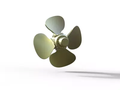 Propeller for Nordic Vessel 3D print model
