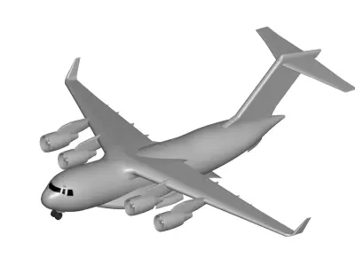 Boeing C-17 Globemaster 3D model get