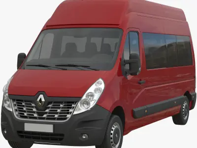 Renault Master 2015 Passenger L3H3 3D model