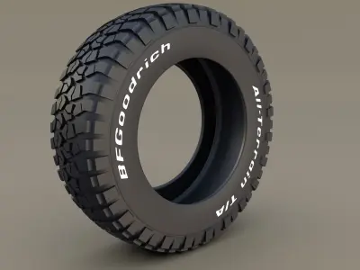 BF Goodrich Tire 3D model