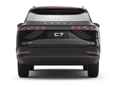 2026 Chery Omoda C7 R Hand Drive with Interior 3D model