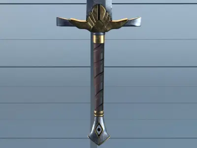 Sword PBR 3D model