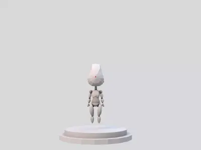 Cyclop bot 3D model