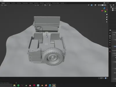 Jeep Willy Free 3D model