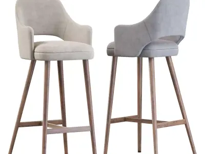 Costanza Barstool 3D model