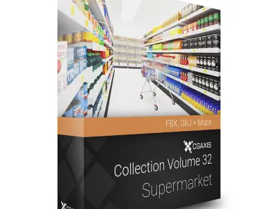 CGAxis Models Volume 32 FBX OBJ 3D model purchase