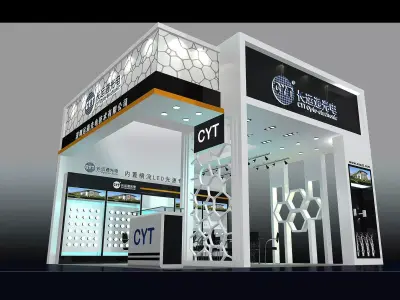 Exhibition - Area - 6X6-3DMAX2009-16 3D model