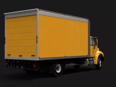 Durastar Box Truck 3D model