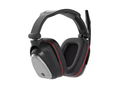 Wireless Gaming Headset 3D model