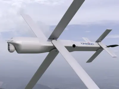 Uvision Hero 120 Suicide Drone 3D model