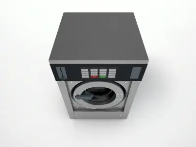 Industrial Washing Machine 3D model