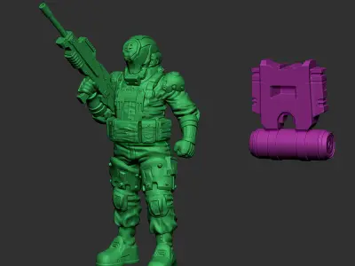 INT - UNT 01 Free 3D print model