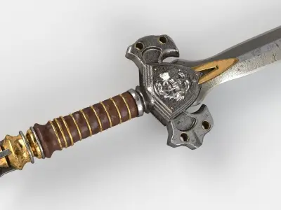 Sword Lion 3D model