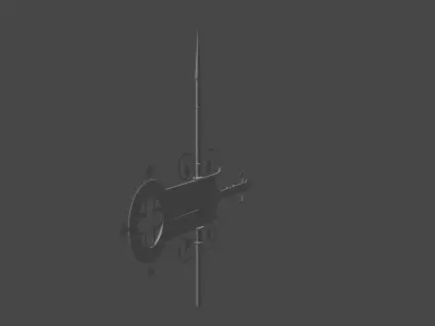 Church Windvain  Free 3D model