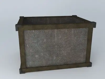 Box Sheet Metal / Metal Free 3D model