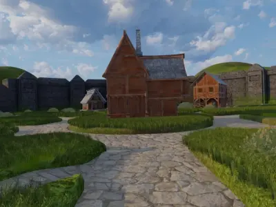 Ringfort Homestead 3D model