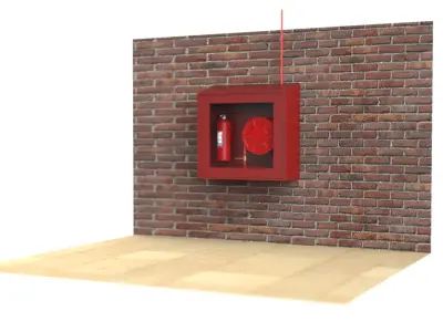 Industrial Fire Equipment model 3D model