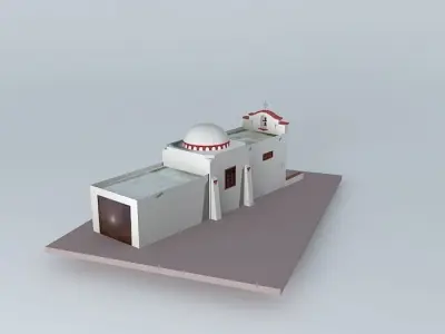 CALVARY CHAPEL IN SANTA POLA version 4 Free 3D model