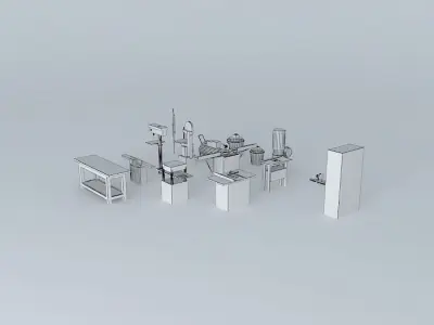Workshop 2 bathroom 3D model