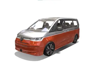 Volkswagen Multivan style 3D model