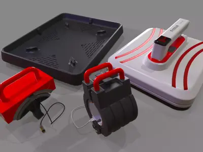Freesub Easy Press Heat Press P1210 Full Set 3D Model Pack