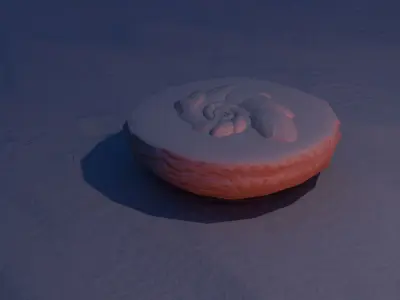 Fossil 3D model