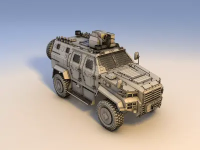 ejder armored vehicle 3D model
