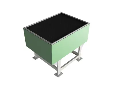 HYDRAULIC LIFT Low-poly 3D model purchase