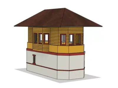 Signal House 3D print model
