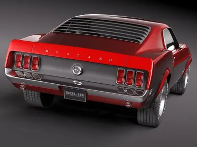  Ford Mustang BOSS 429 1969 