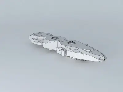 Experimental Assault Frigate Free 3D model