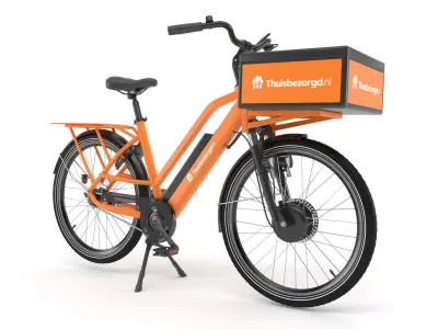 Just eat e-bike 3D model