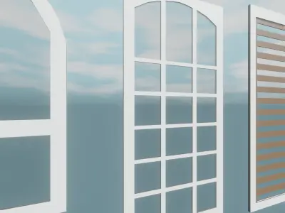 10 Home Assets Part 3 Windows Free 3D model